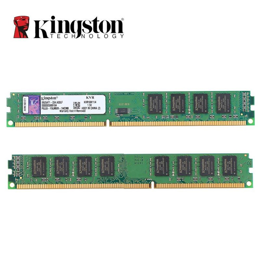 Memória DDR3 4Gb 1600Mhz Kingston