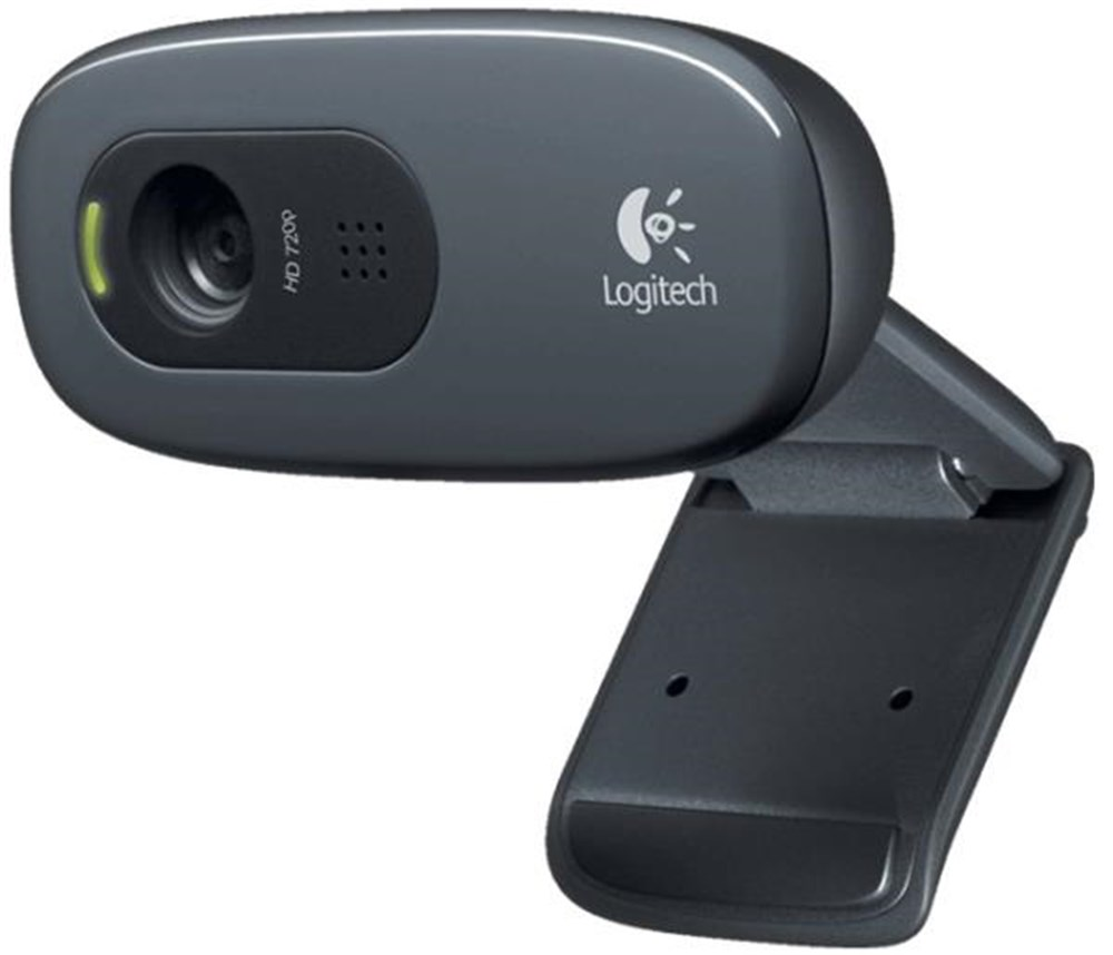 Web Cam Logitech C270 HD 720P Com Microfone