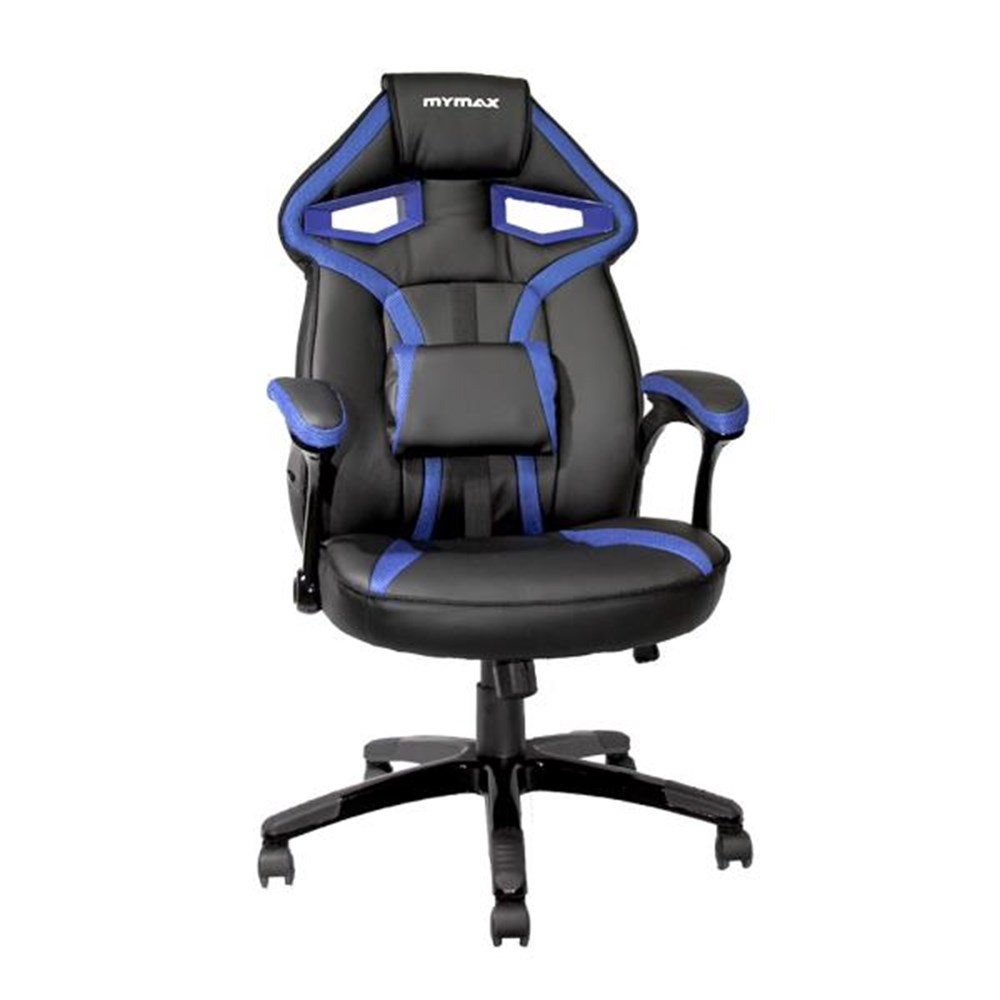 Cadeira Gamer MX1 Mymax Azul e Preto Mgch-8131Bl