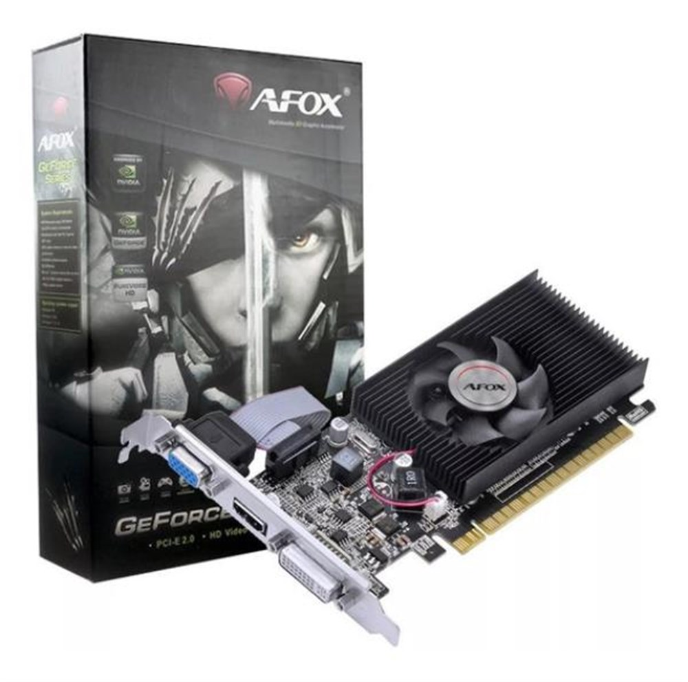 Placa de Vídeo GPU 4Gb GT420 DDR3 128Bits Afox