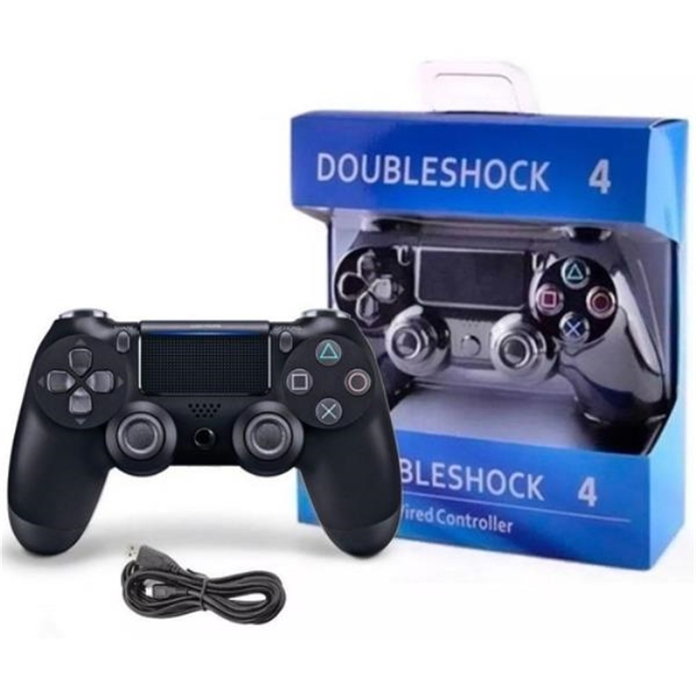 Controle Joystick Ps4 Doubleshock sem Fio Playstation 4
