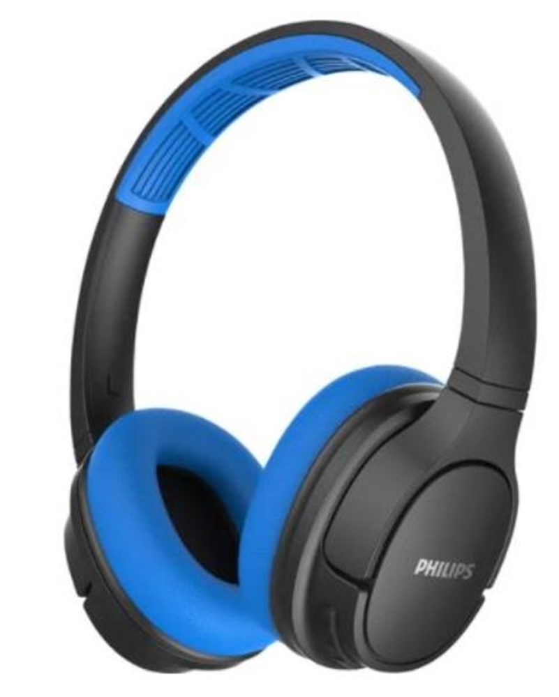 Fone de Ouvido Philips Bluetooth TASH402BL/00 Azul / Preto